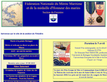 Tablet Screenshot of merite-maritime29.org